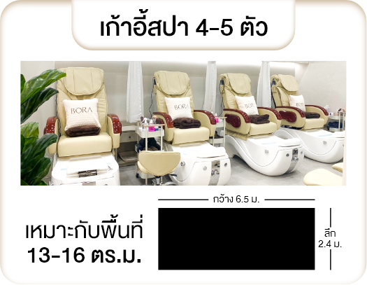 เก้าอี้สปา เก้าอี้ทำเล็บ