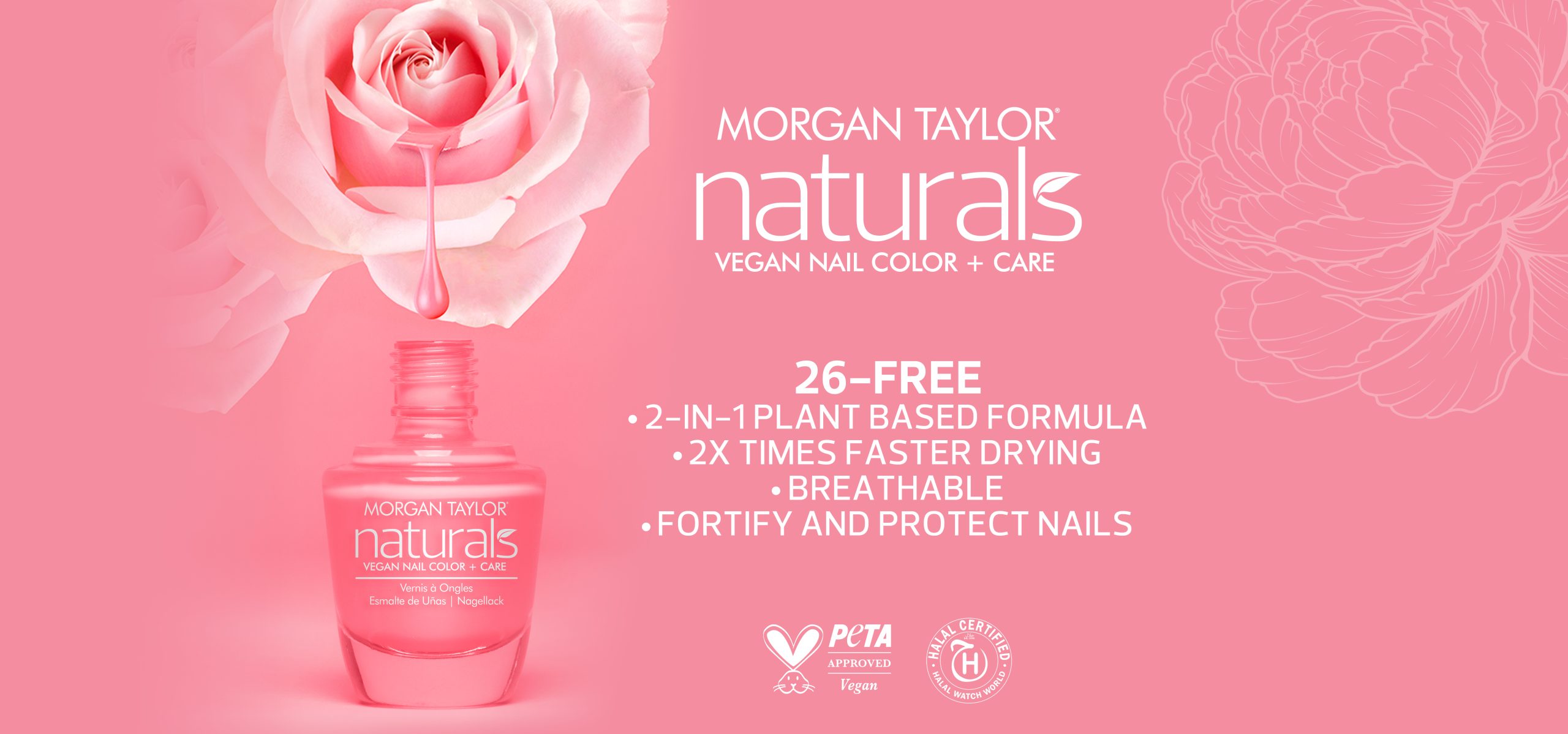 Non toxic nail polish, Morgan Taylor Naturals
