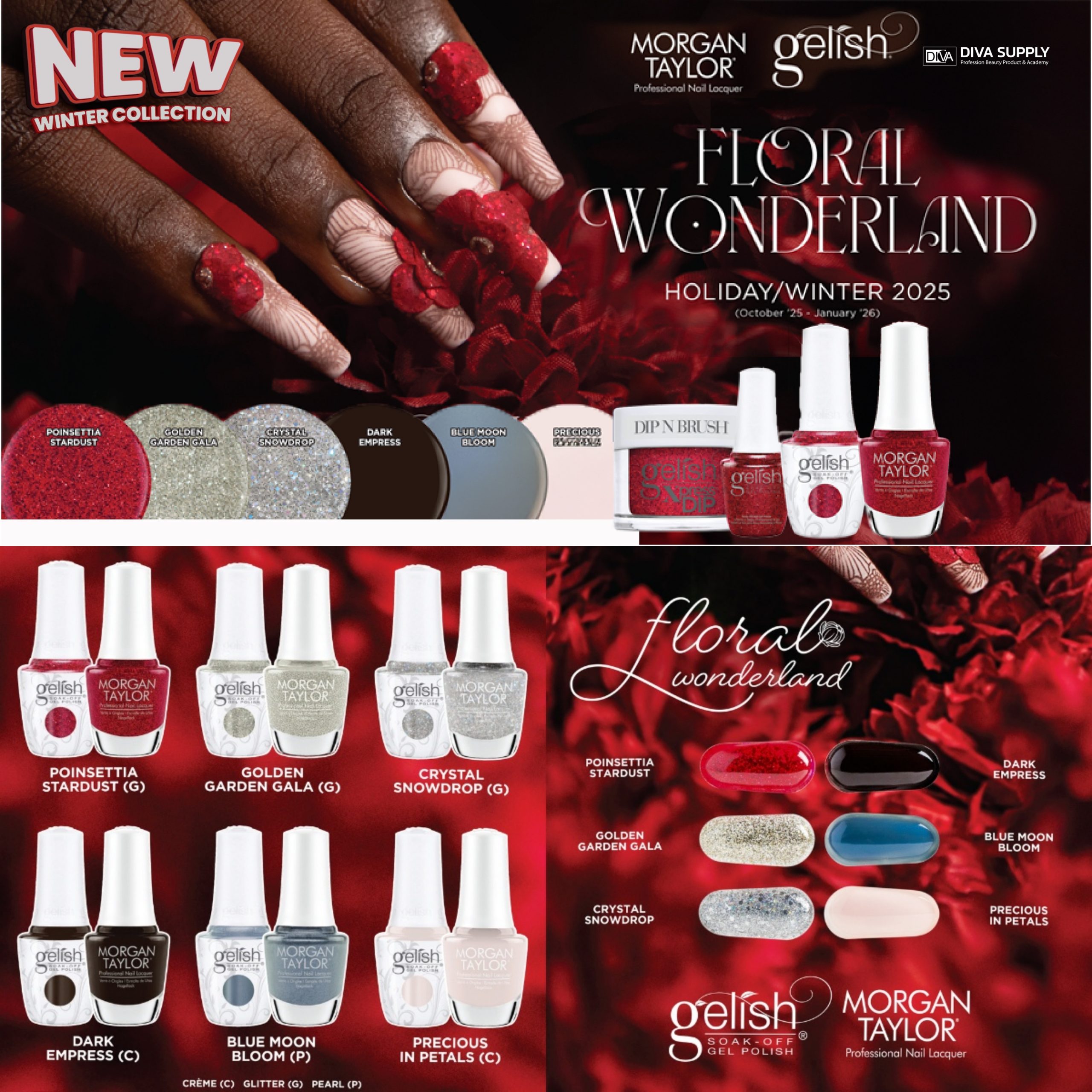 FLORAL WONDERLAND. Holiday / Winter Collection 2025