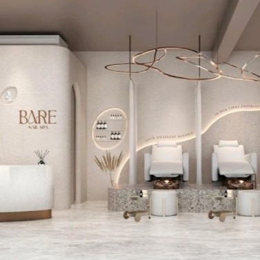 Bare nail spa