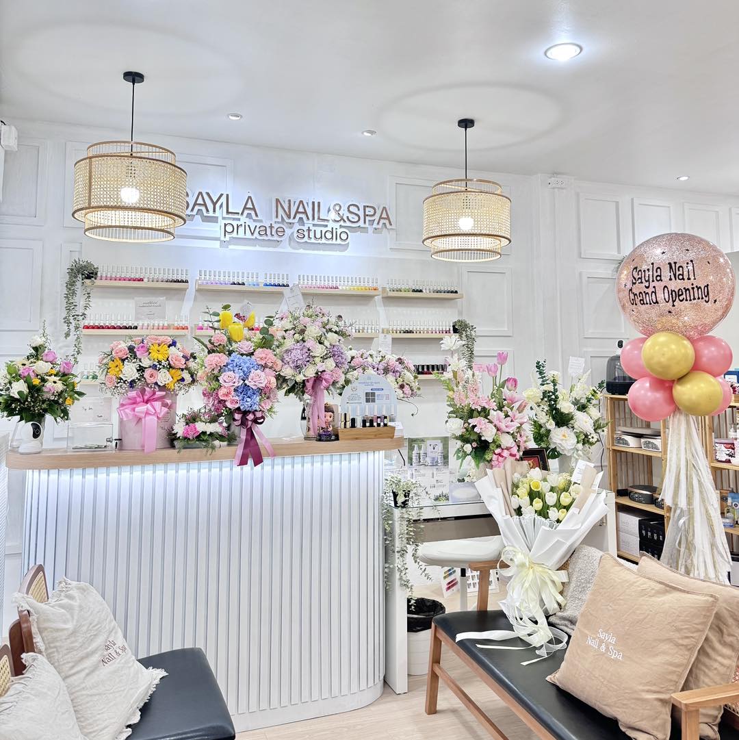 Sayla nails spa ตัวแทนจำหน่ายผลิตภัณฑ์สปาเท้า footlogix