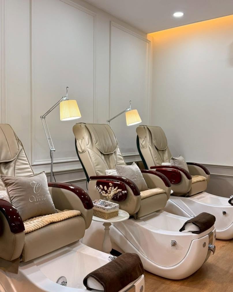 Olivia nail spa ตัวแทนจำหน่ายผลิตภัณฑ์สปาเท้า footlogix
